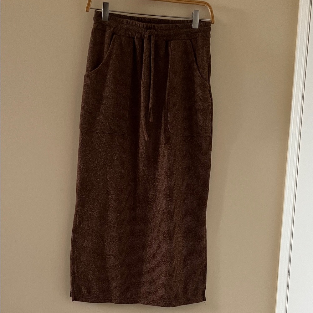 SHEIN Brown Skirt